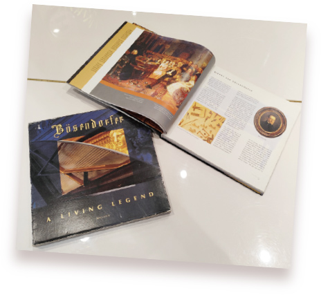 ベーゼンドルファー リビング・レジェンド本（記念誌）