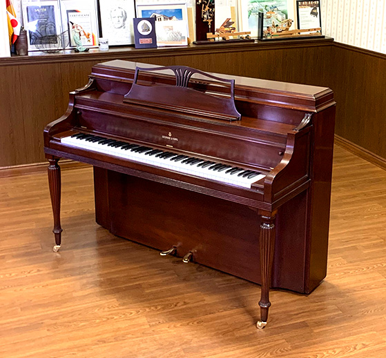 スタインウェイ Model.F コンソール（Steinway＆Sons Model.F console）